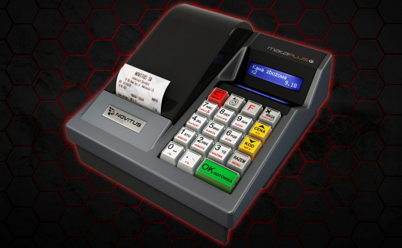 Kasa fiskalna Novitus Mała Plus E